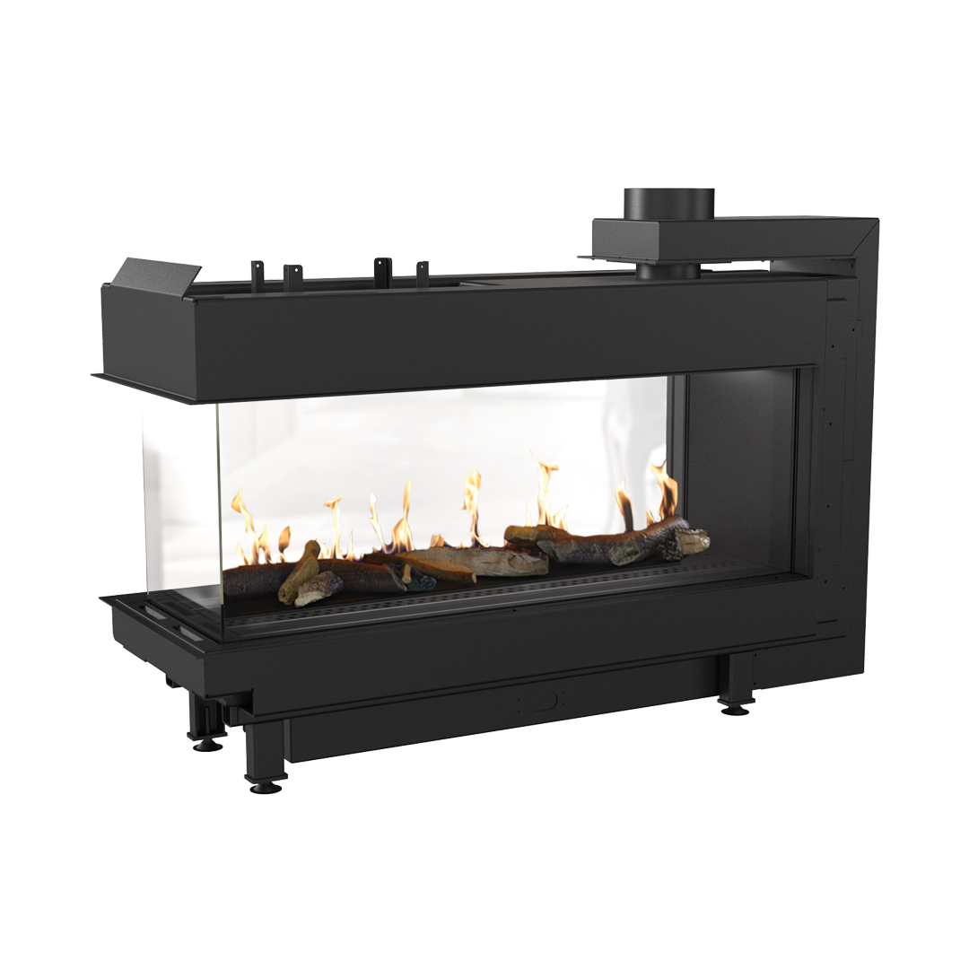 CAMINO GAS 100 VISION METANO G 20 KW 13 MARSICAMIN