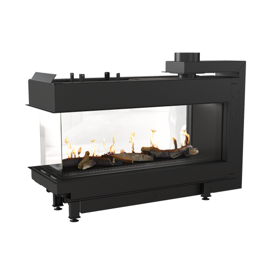 CAMINO GAS 100 VISION METANO G 20 KW 13 MARSICAMIN