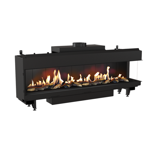 CAMINO GAS 200 LATERALE DX METANO G 20 KW 22 MARSICAMIN