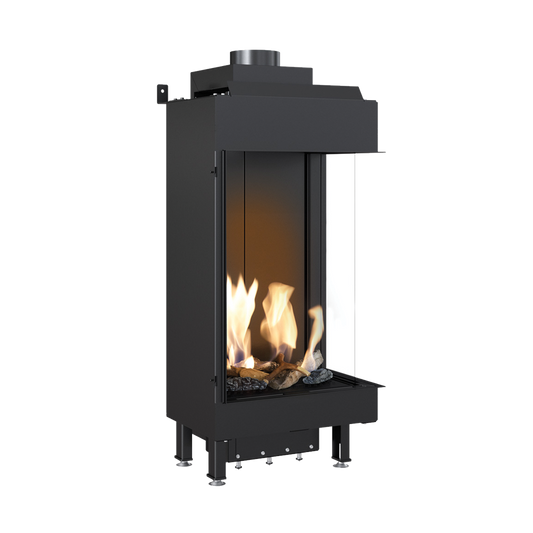 CAMINO GAS 50 VERTICAL LATERALE DX GPL G 31 KW 7 MARSICAMIN