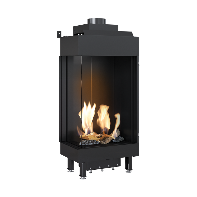 CAMINO GAS 50 VERTICAL LATERALE SX METANO G 20 KW 8 MARSICAMIN