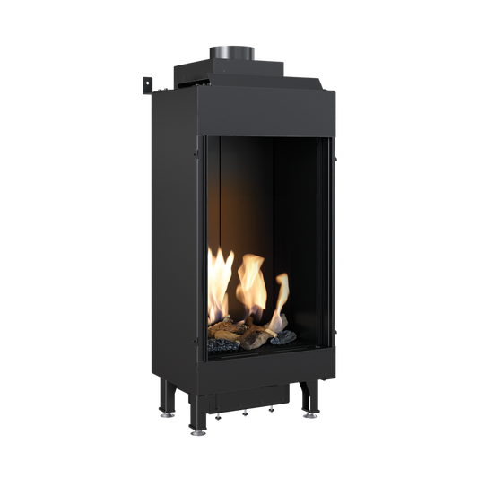 CAMINO GAS 50 VERTICAL FRONTALE METANO G 20 KW 8 MARSICAMIN