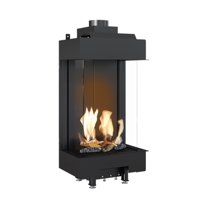 CAMINO GAS 50 VERTICAL TRIFACCIALE GPL G 31 KW 7 MARSICAMIN