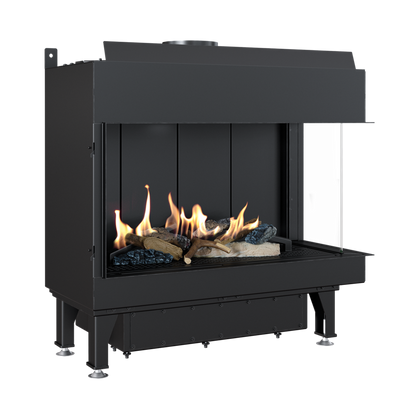 CAMINO GAS 70 LATERALE DX GPL G 31 KW 5,5 MARSICAMIN