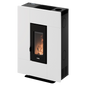 Grace 7 Up Metallo Bianco Stufa a Pellet 6,9 Kw Ad Aria CADEL