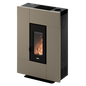 Grace 7 Up Metallo Light Bronze Stufa a Pellet 6,9 Kw Ad Aria CADEL