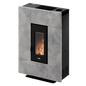 Grace 7 Up Pietra Serpentino Stufa a Pellet 6,9 Kw Ad Aria CADEL