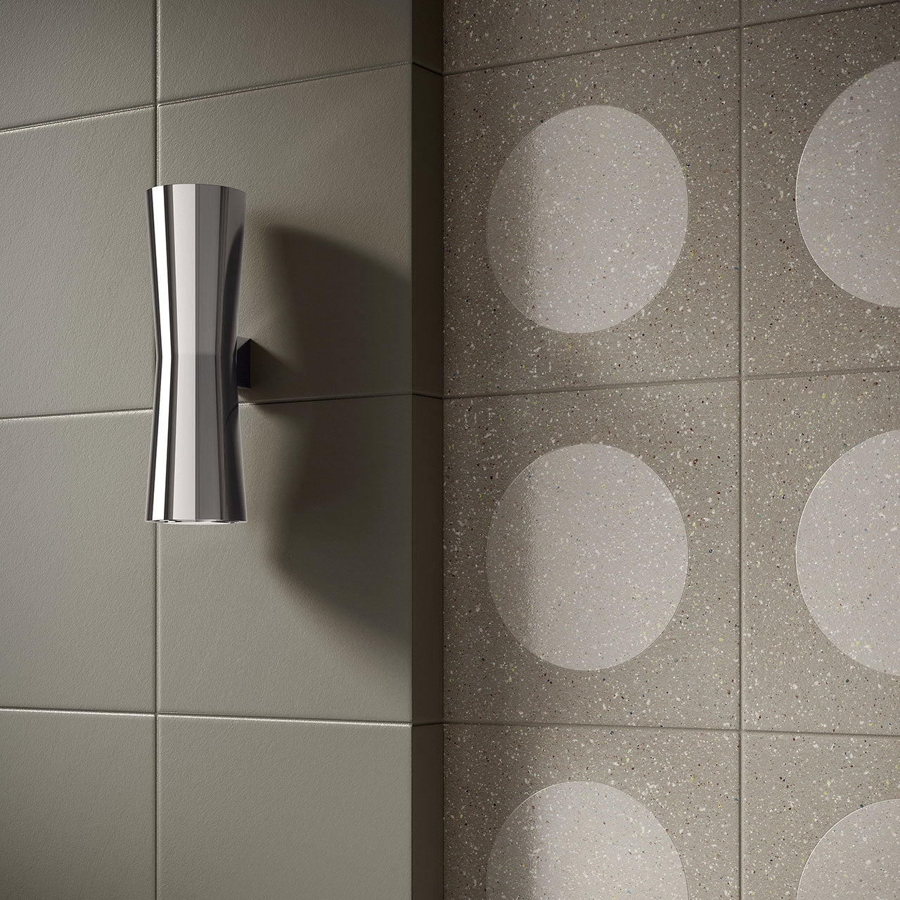 FOREVER COLOR MATTE FINISH GREY 6X25 CIR CERAMICHE