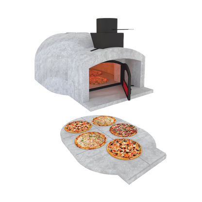 GUSTO 80 SUPER FORNO A LEGNA MARSICAMIN