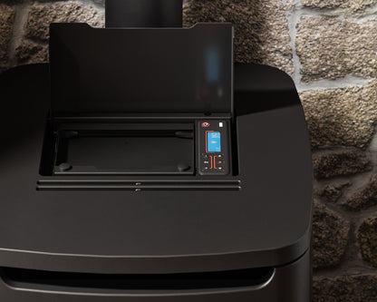 Hublot 6 Up-Twin Stufa a Pellet Ventilata 6 kW Cadel