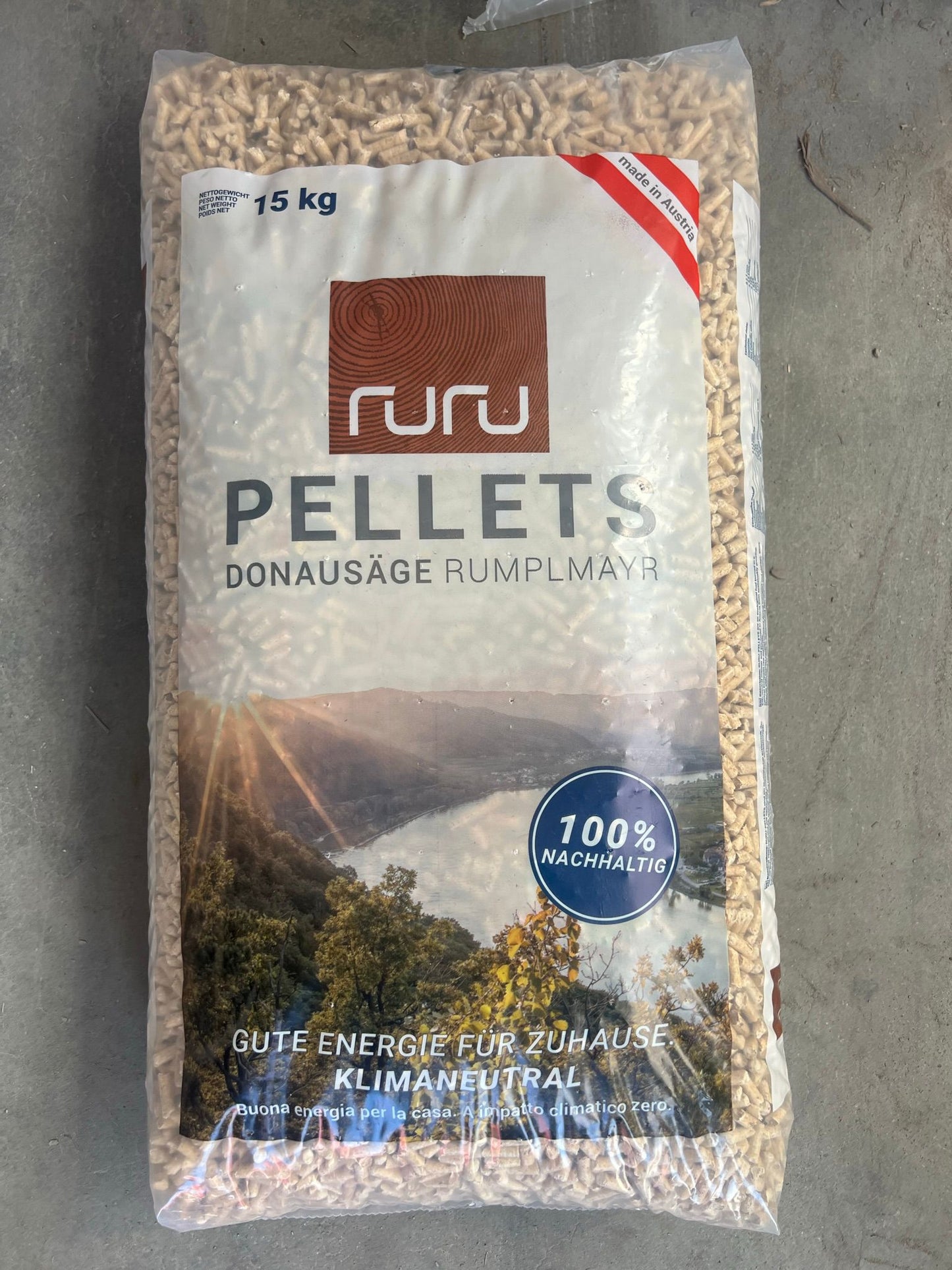 Ruru pellets kg15 Austria