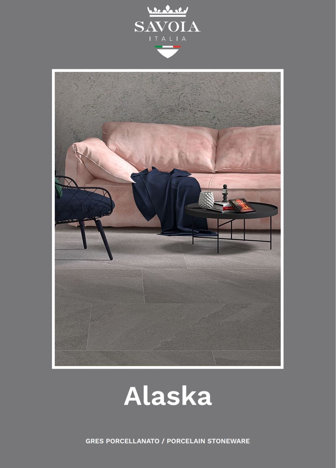 Alaska Grey 60x60 Savoia Italia