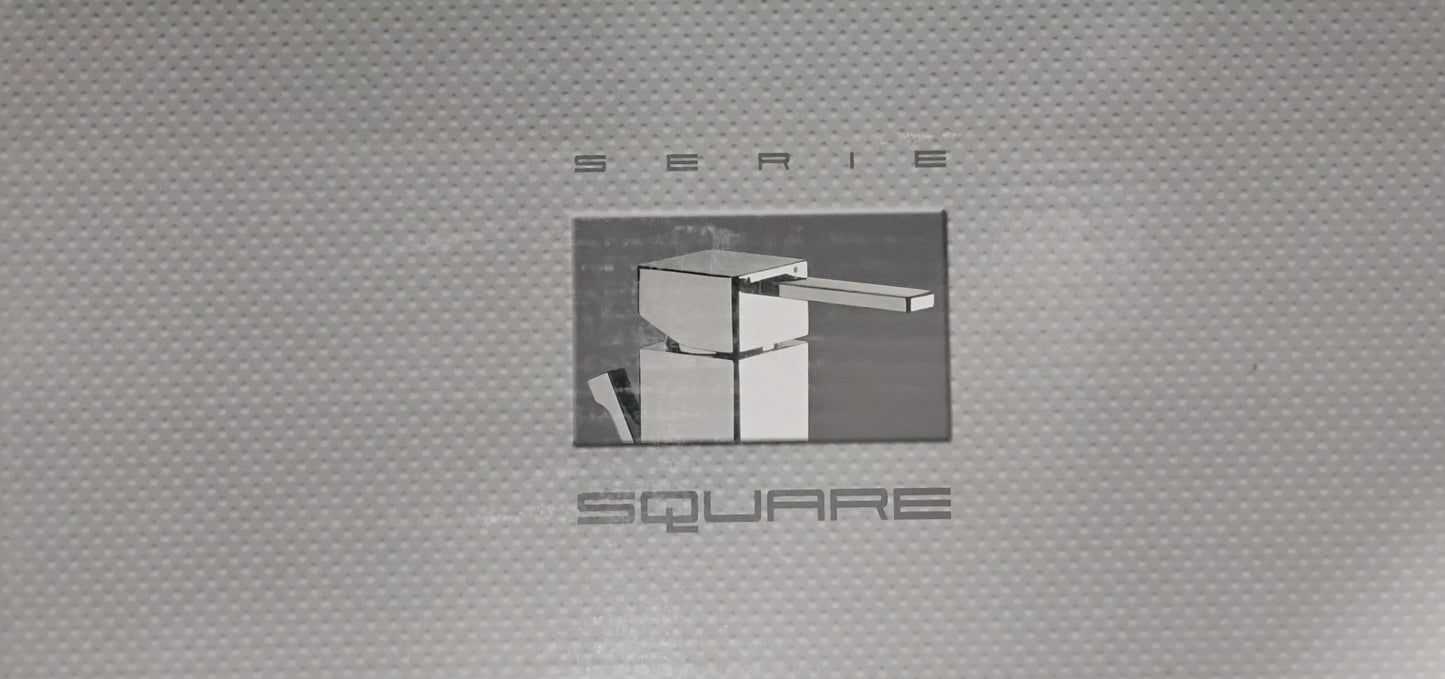 Square Miscelatore Doccia con Deviatore Cromo Remer