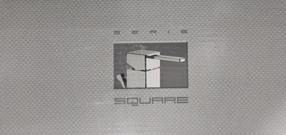 Square Miscelatore Doccia con Deviatore Cromo Remer