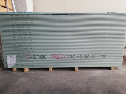 Water-repellent plasterboard 13 MM120x200