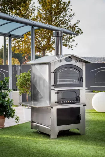 Forno a Legna Giove 60X65 Inox Tranquilli Forni