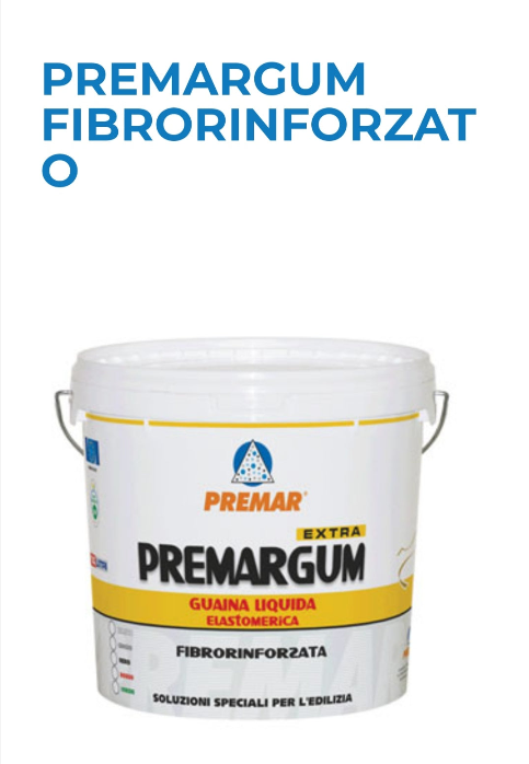 Premargum Fibrato Rosso Lt 4 Premar