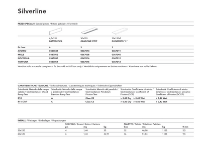 SilverLine Tortora 20x120 Armonie