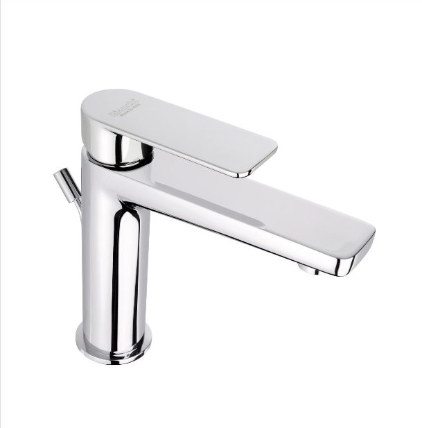 Freedom Miscelatore Lavabo Oro Inglese Spazzolato Bianchi