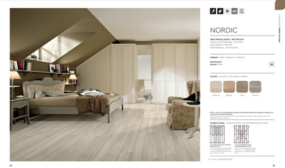 Piastrella Nordic Alesund 20x122 R9 Rett. Evoluzioni Ceramiche