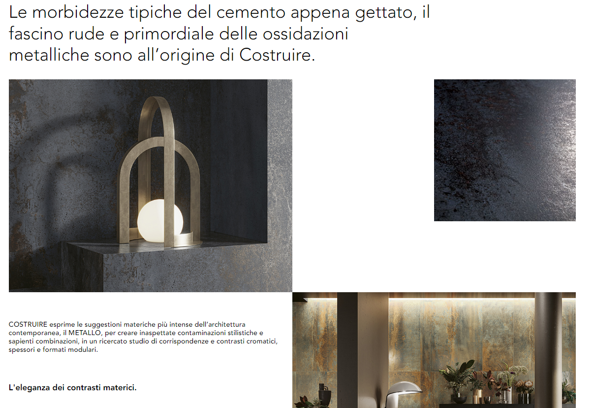 Costruire Metallo Nero 100x100 Rett. Serenissima