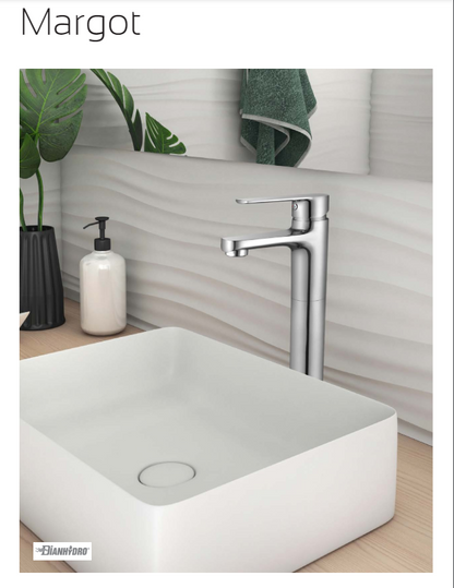 Single-lever Bidet Mixer Margot Chrome Dianflex