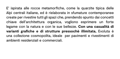 Evoluta Cosmopolitan Nat. Rett 30x60 Ceramiche Piemme