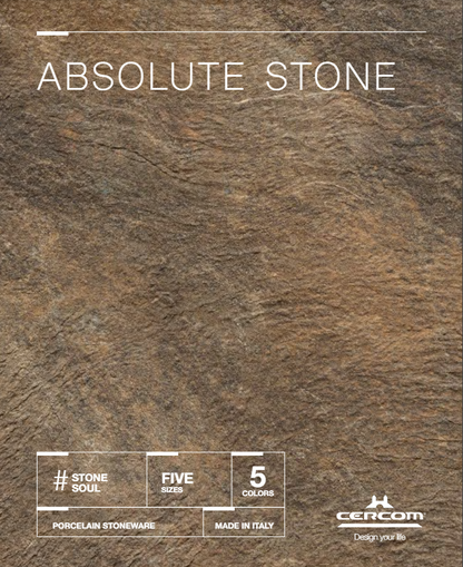 Absolute Stone Clay 100x100 Cercom Ceramiche