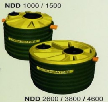 DEGRASSATORE CORRUGATO NDD1000