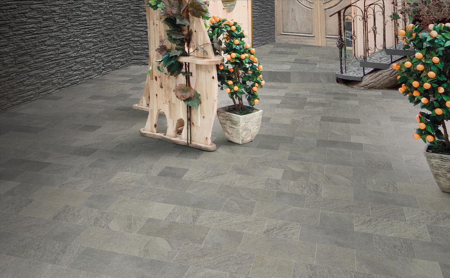 Italian Stones Marmolada 21,6x21,6 Bordo Nat. Antislip R11 Savoia italia