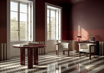 FOREVER COLOR HIGH GLOSS IVORY 6X25 CIR CERAMICHE