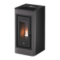 Kobe Plus 11 Metallo Antracite Stufa a Pellet 10,5 Kw Canalizzata Ad Aria CADEL