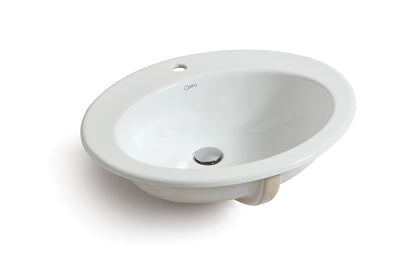 Sole Lavabo da incasso Soprapiano cm. 62X52 Opera