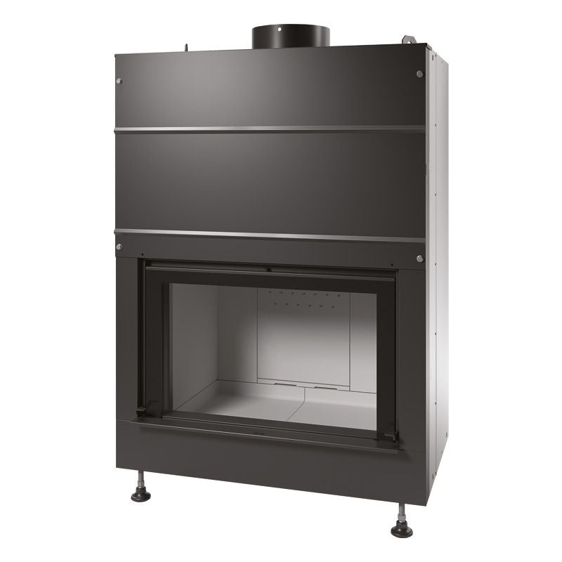 Termocamino a Legna Idro LIGHT 80-27S Caminetti Montegrappa 25,4 kW