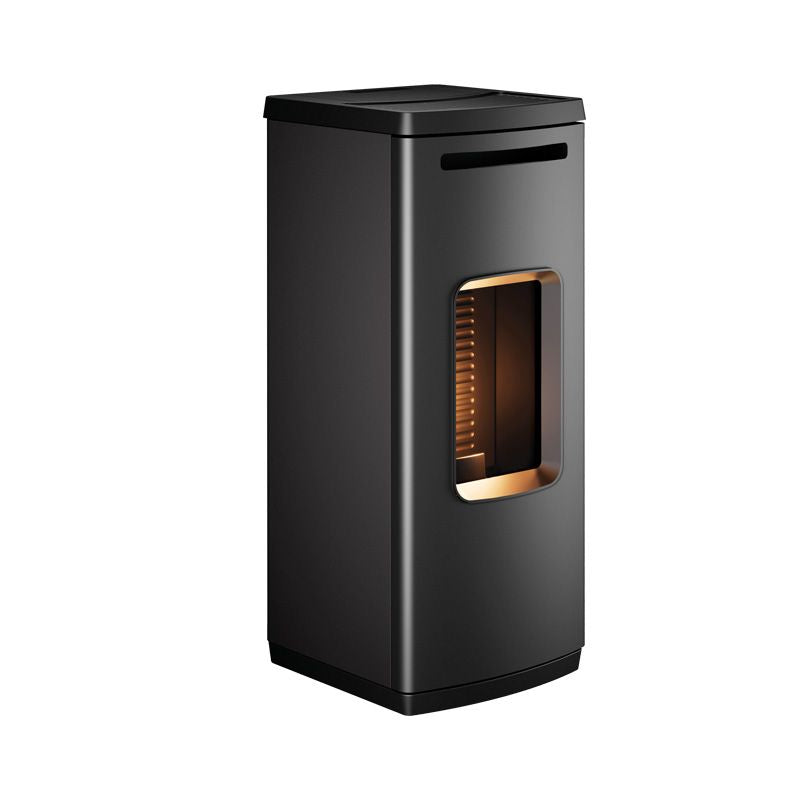 Linka EP Antracite Stufa a Pellet Ventilata ad Aria 9,1 kW Caminetti Montegrappa