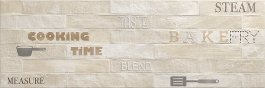 Luxor Decoro Beige 25x75 Ceramica Euro