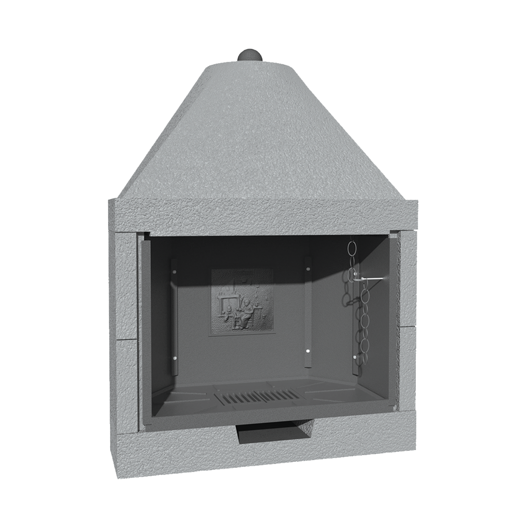 CAMINETTO PREFABBRICATO A LEGNA M 110 TGH MARSICAMIN