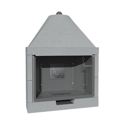 CAMINETTO PREFABBRICATO A LEGNA M 110 TGH MARSICAMIN