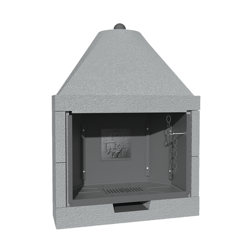 CAMINETTO PREFABBRICATO A LEGNA M 110 TGH MARSICAMIN
