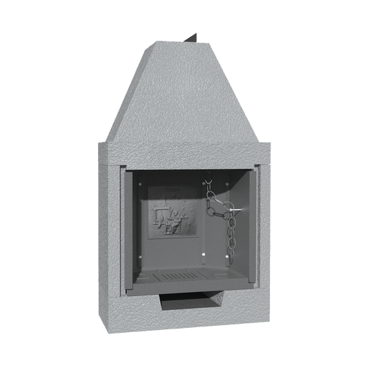 CAMINETTO PREFABBRICATO A LEGNA M 80 TGH MARSICAMIN