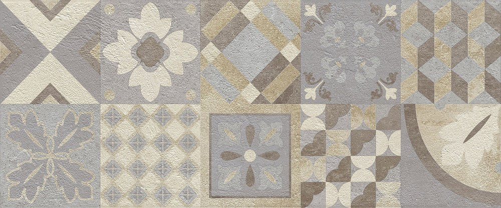 Mood Cementina Multicolor 25x60 (4 soggetti misti) Savoia Italia