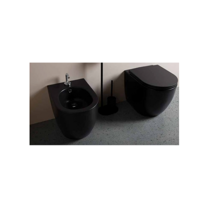 Music Bidet monoforo Nero Matt Opera