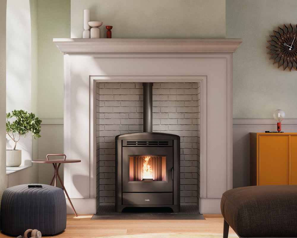 Magritte 6 Stufa a Pellet Ventilata 6 kW Cadel