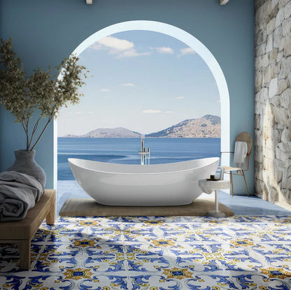 Maioliche del Golfo Ischia 34x34 Savoia Italia