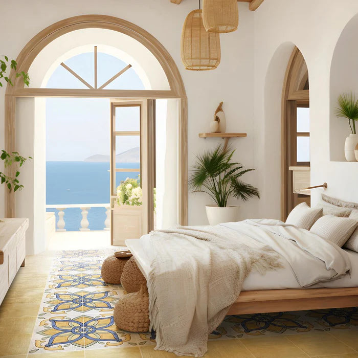 Maioliche del Golfo Nisida 34x34 Savoia Italia