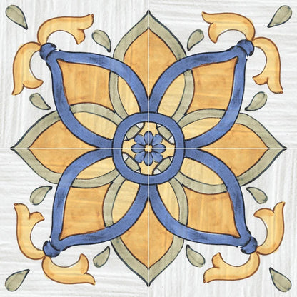 Maioliche del Golfo Nisida 34x34 Savoia Italia