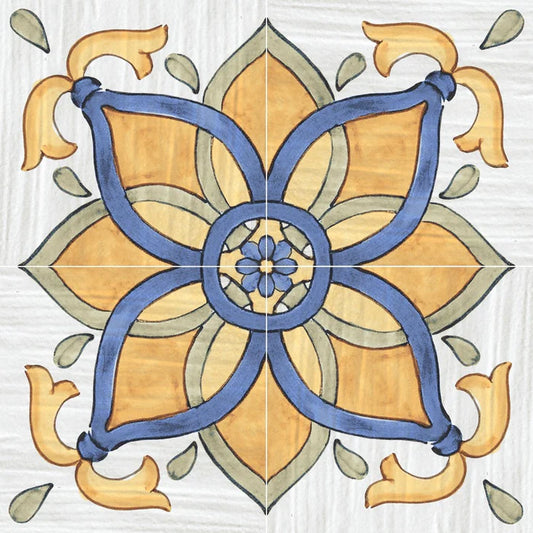 Maioliche del Golfo Nisida 34x34 Savoia Italia