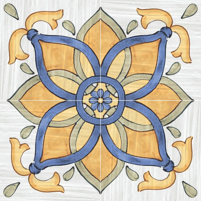 Maioliche del Golfo Nisida 34x34 Savoia Italia
