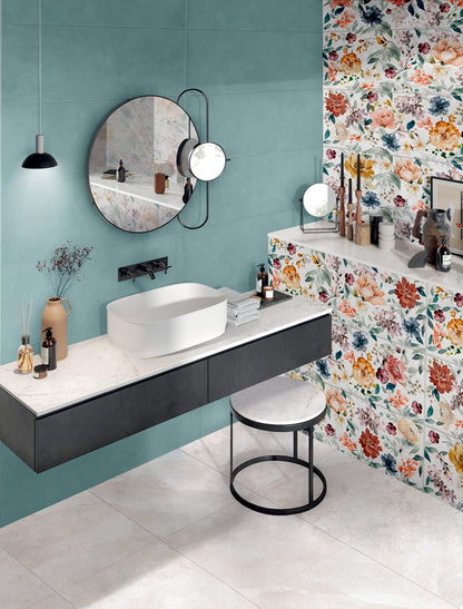 Medley Pop 25x75 Bordo Nat Matt (4 soggetti misti) Savoia Italia