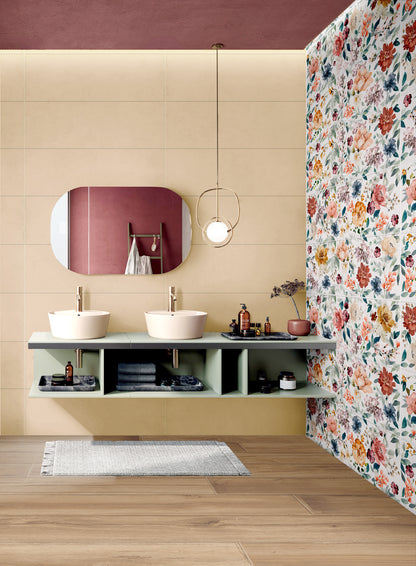 Medley Ivory 25x75 Bordo Nat Matt Savoia Italia